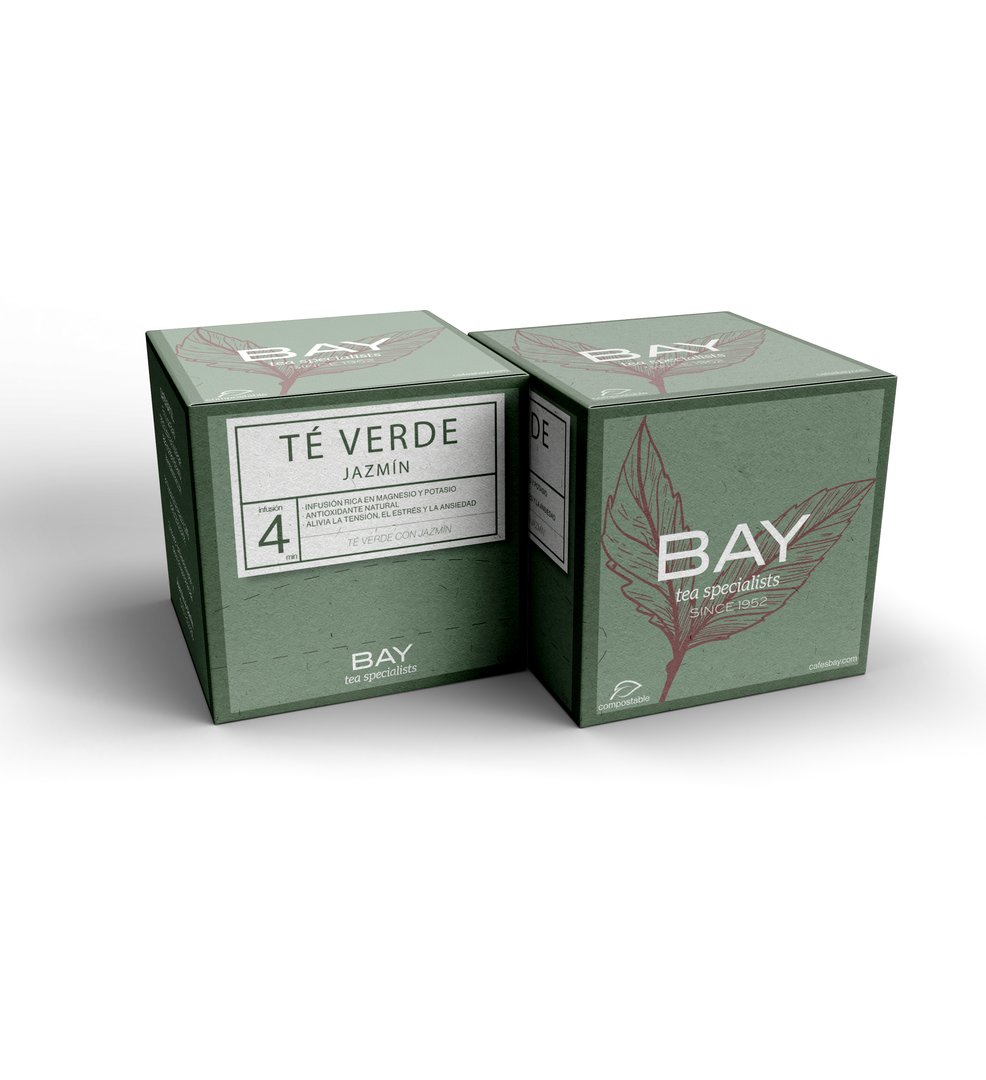 Té verde jazmín 15p